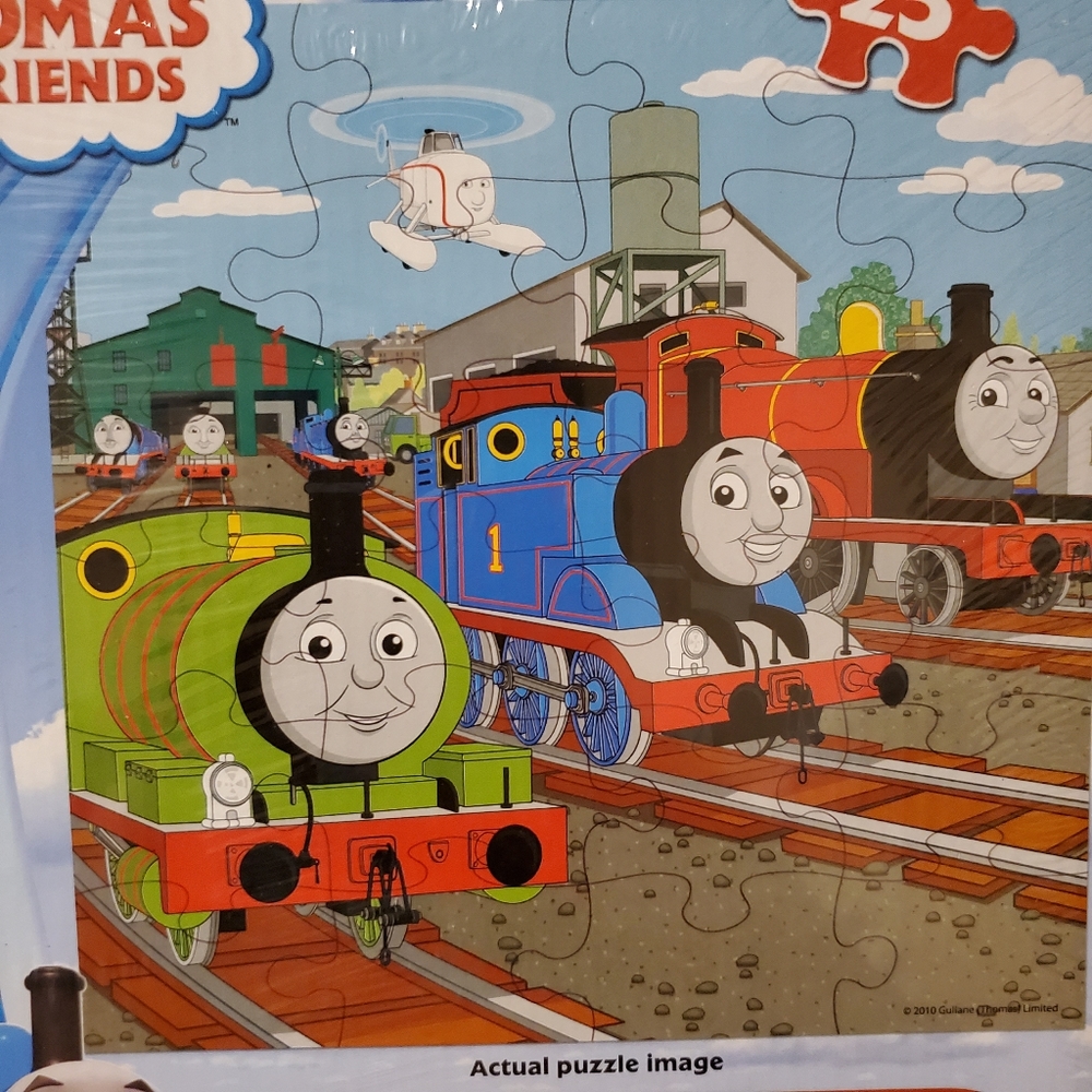 2/$15 Thomas & Friends Wooden Puzzle 25 Pieces - Picture 4 of 4